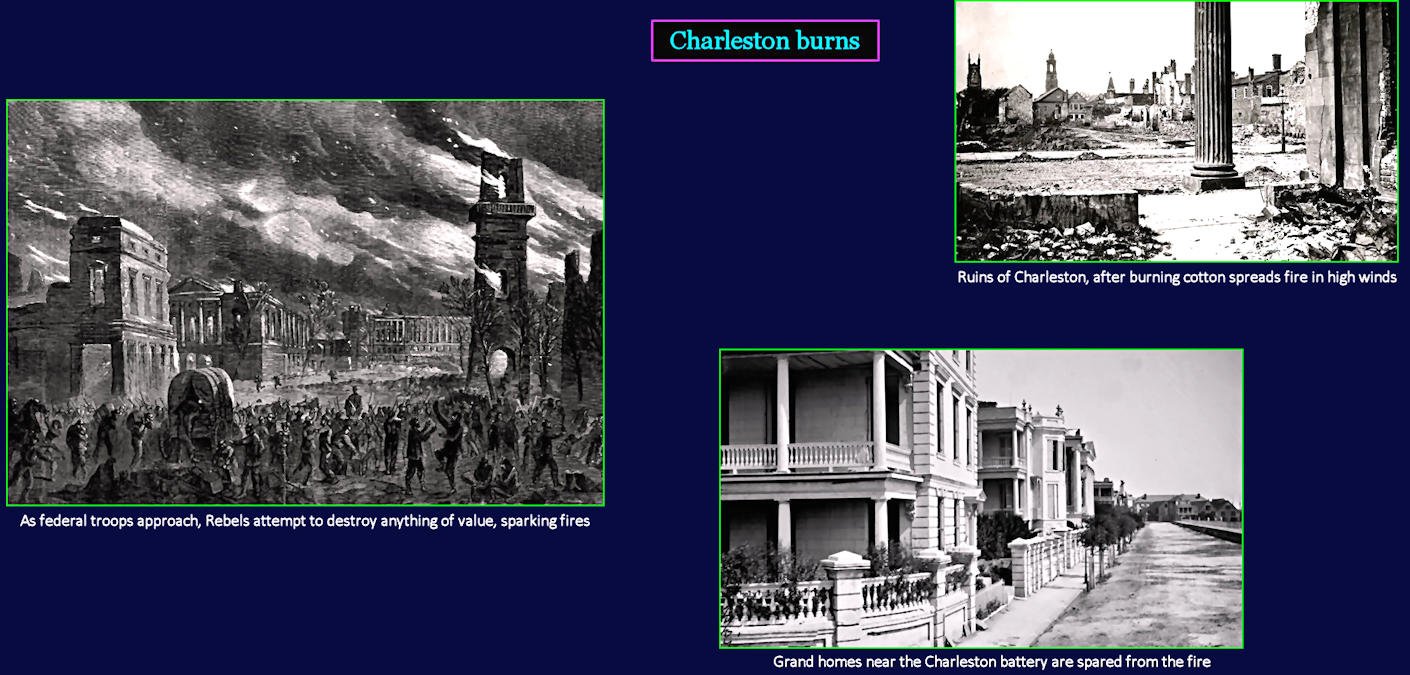 Burning of Charleston, 1865